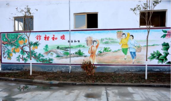 广南乡镇文化墙 乡风文明焕发新活力
