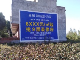 广南墙体广告的好处