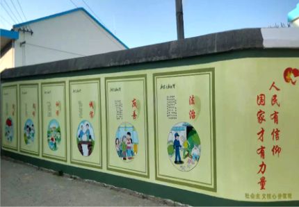 广南文化墙施工攻略