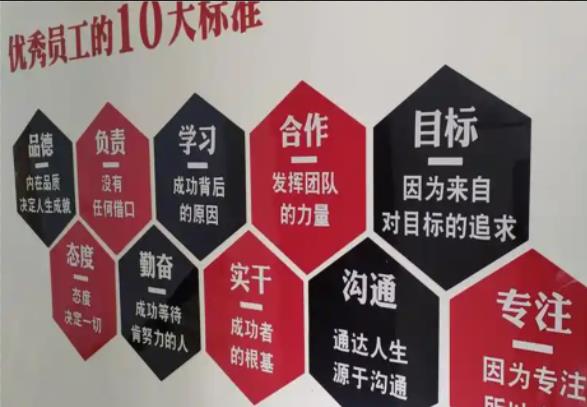 广南公司文化墙的作用