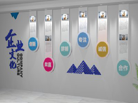 广南企业文化墙需要传递什么办公文化？